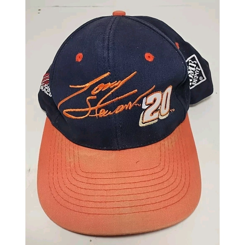 Vintage Tony Stewart‎ #20 Joe Gibbs Racing Hat Cap NASCAR Home Depot Competitors